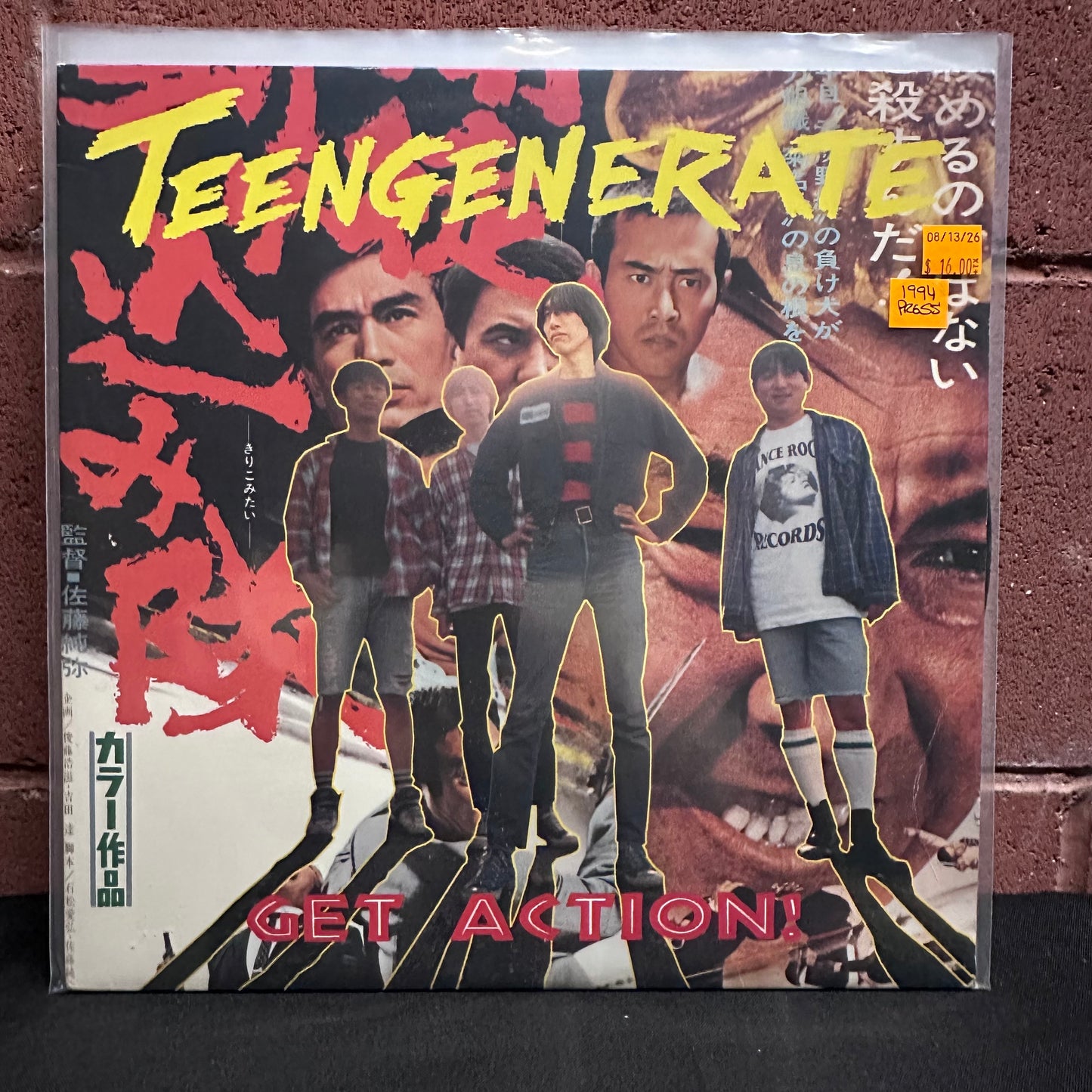 Used Vinyl: Teengenerate ‎"Get Action!" LP (1994 Press)