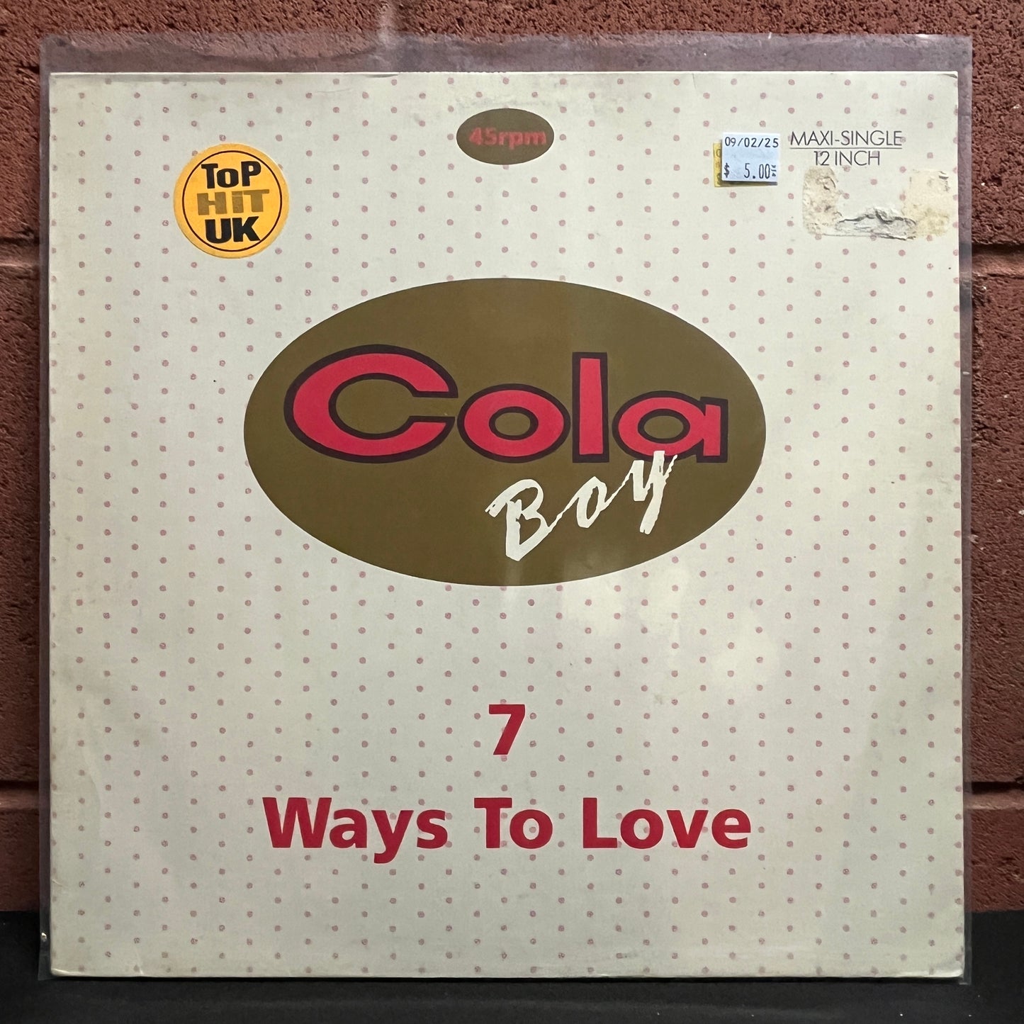 Used Vinyl: Cola Boy "7 Ways To Love" 12"