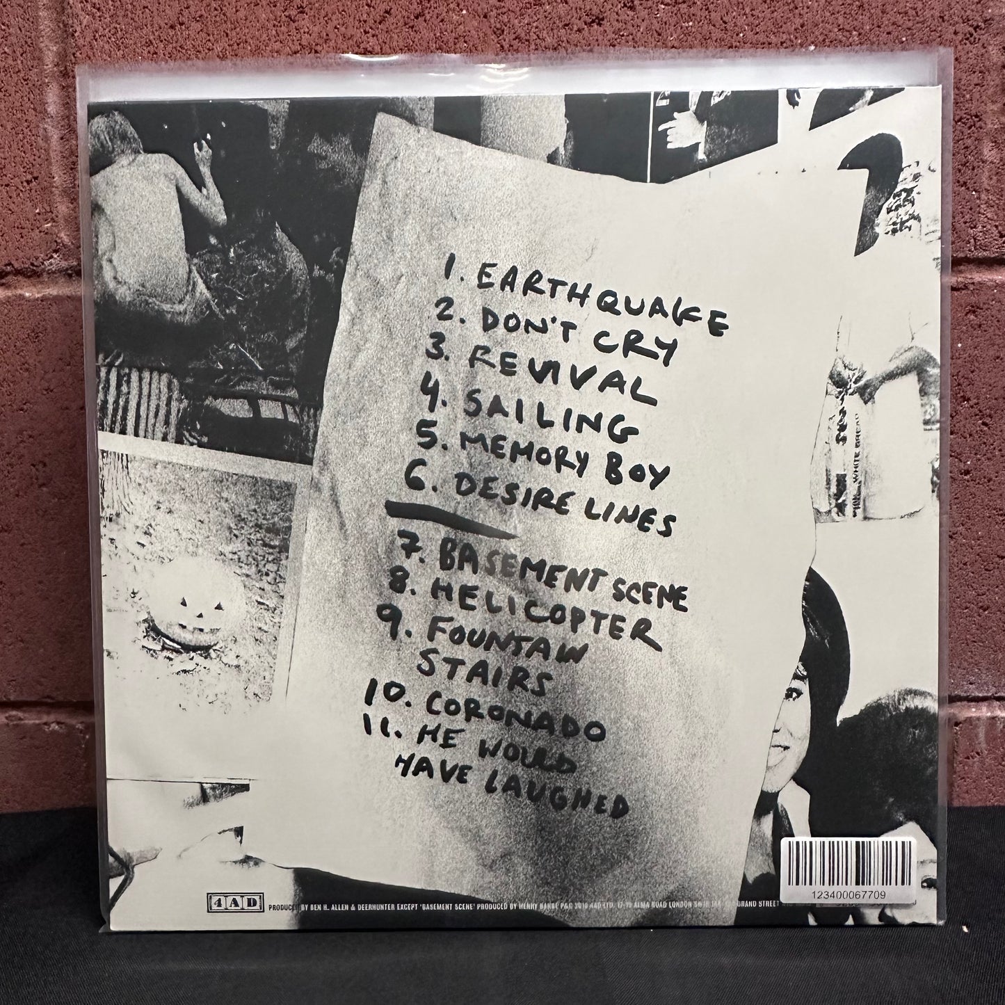 Used Vinyl: Deerhunter ‎"Halcyon Digest" LP (2023 Press - White Vinyl)