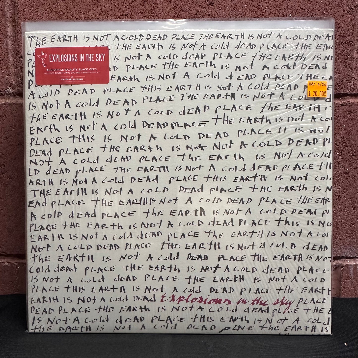Used Vinyl: Explosions In The Sky "The Earth Is Not A Cold Dead Place" 2xLP