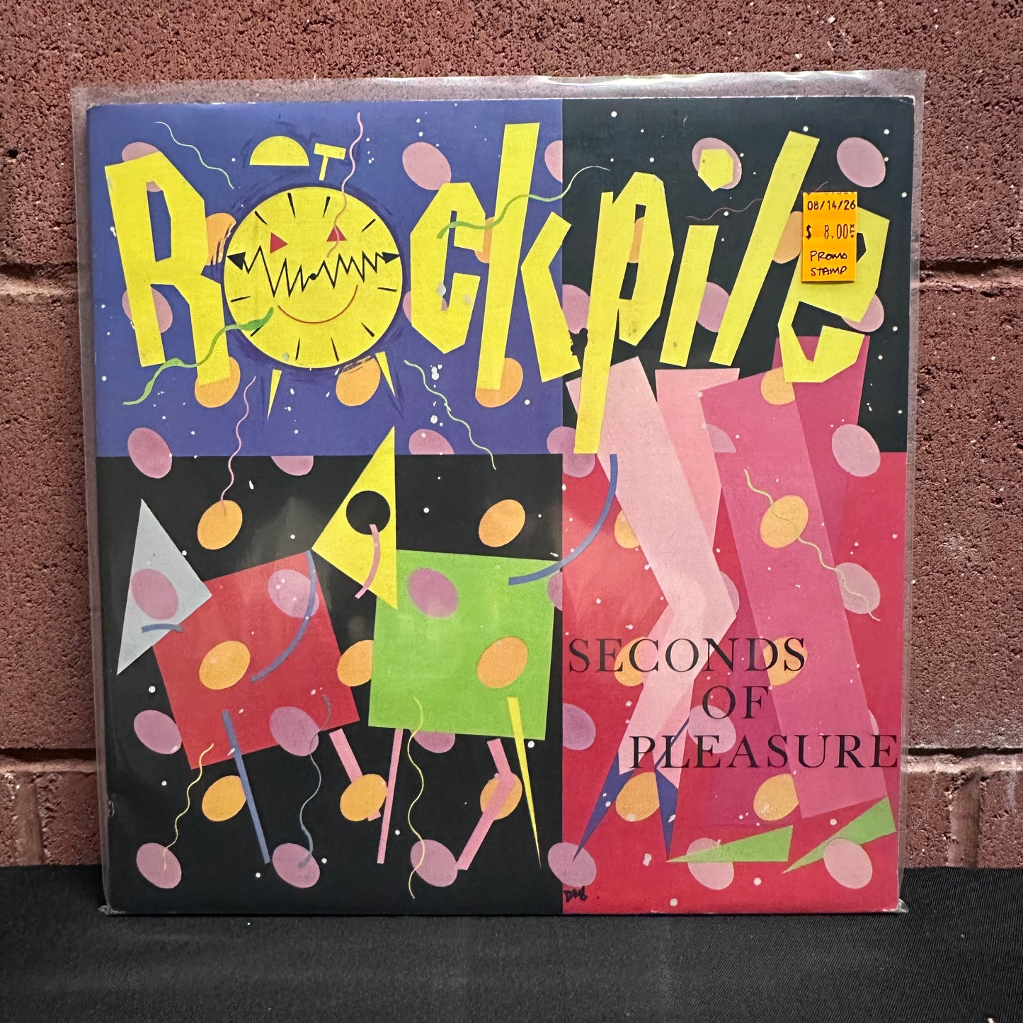 Used Vinyl: Rockpile "Seconds of Pleasure" LP (Promo copy)