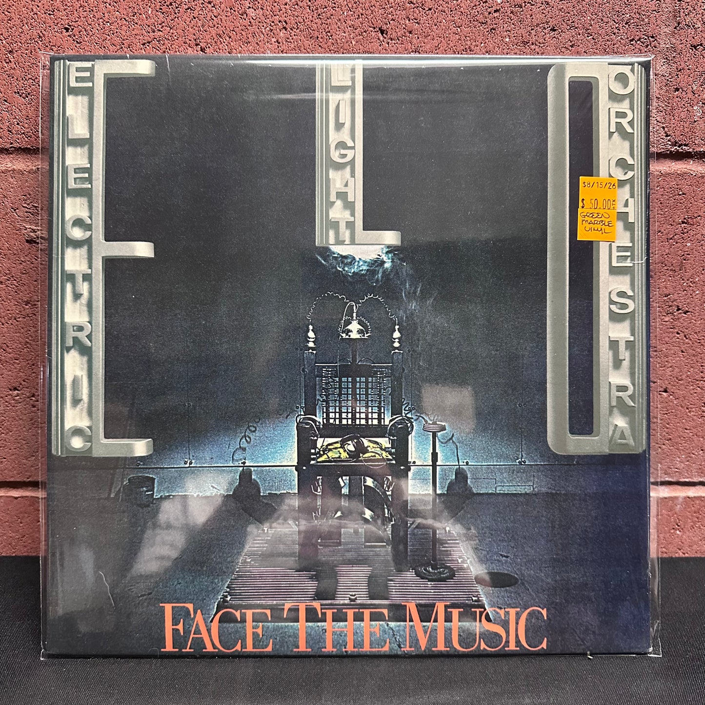 Used Vinyl: Electric Light Orchestra ‎"Face The Music" LP (2026 Press - Green Marble Vinyl)