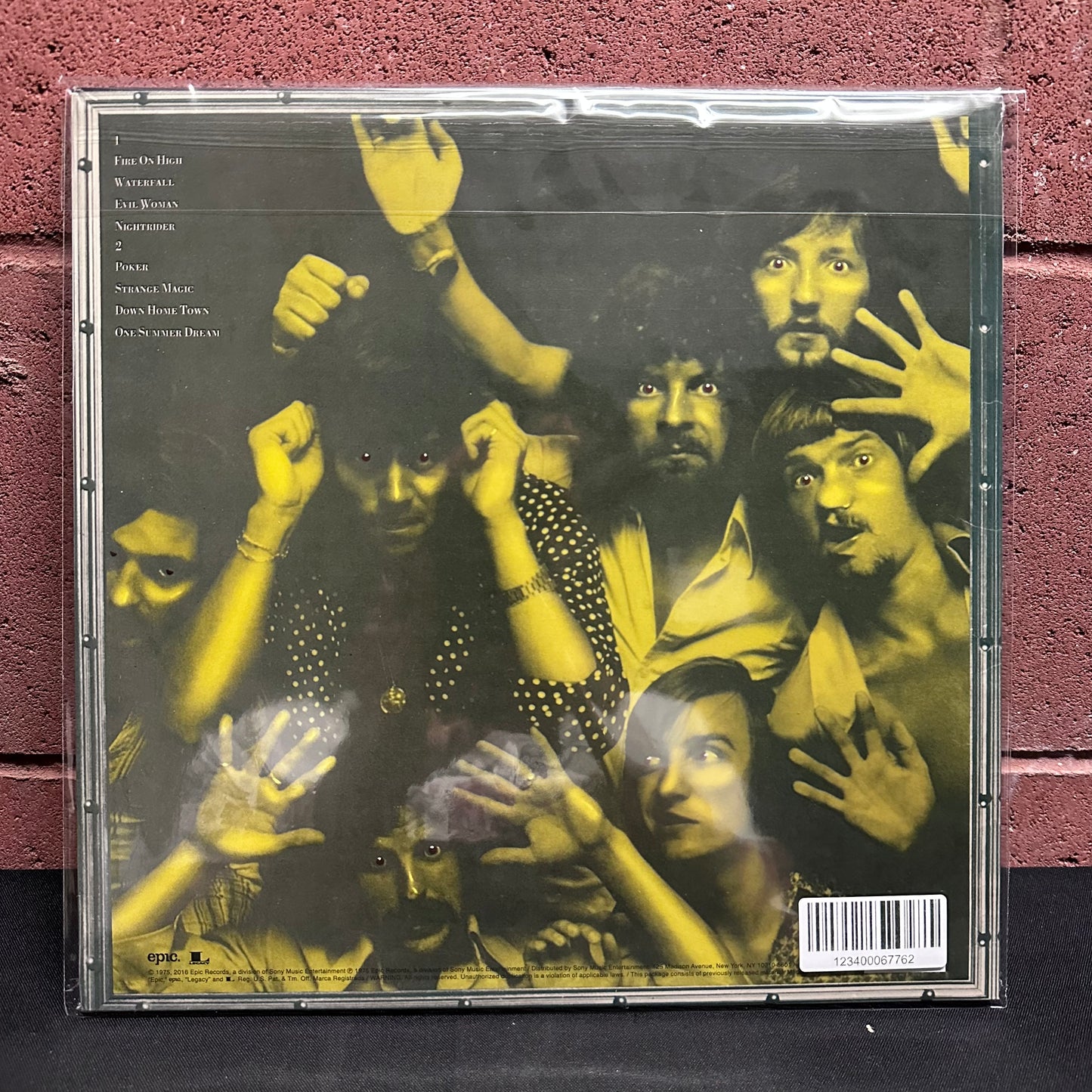 Used Vinyl: Electric Light Orchestra ‎"Face The Music" LP (2026 Press - Green Marble Vinyl)
