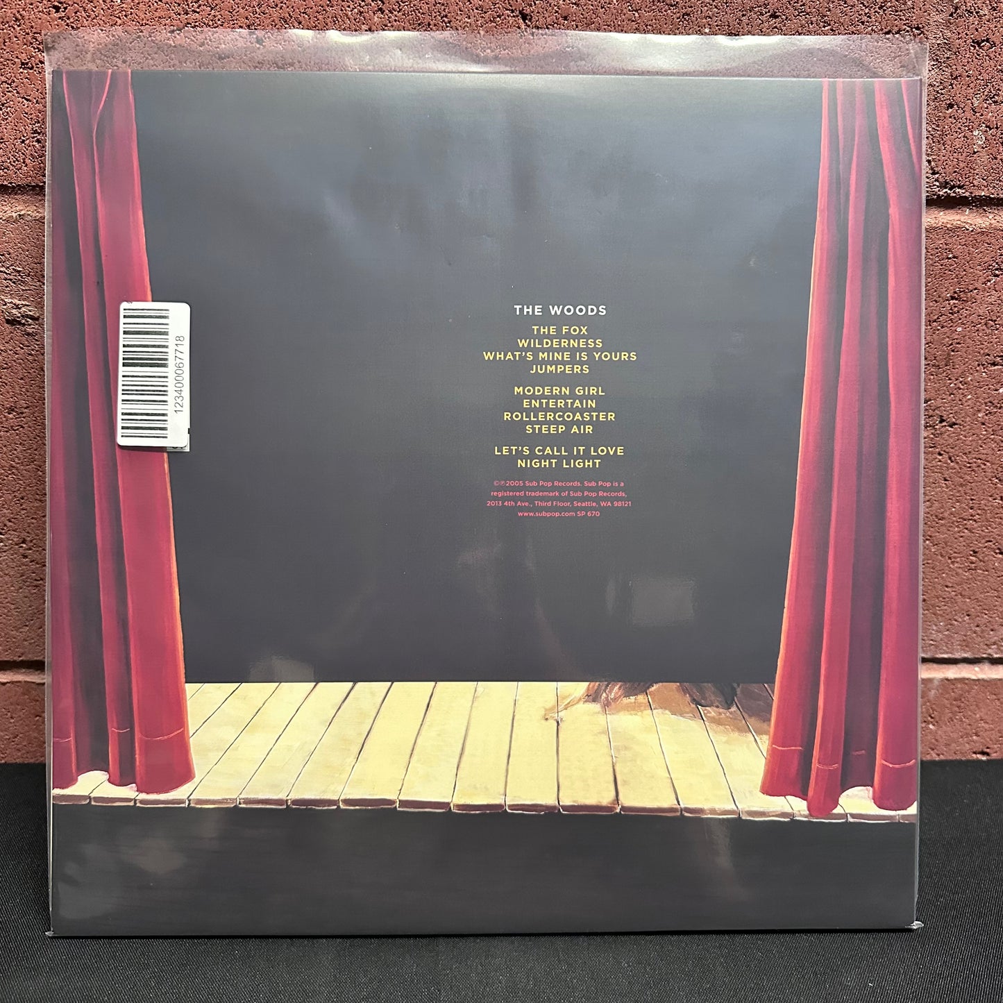 Used Vinyl: Sleater-Kinney "The Woods" 2xLP