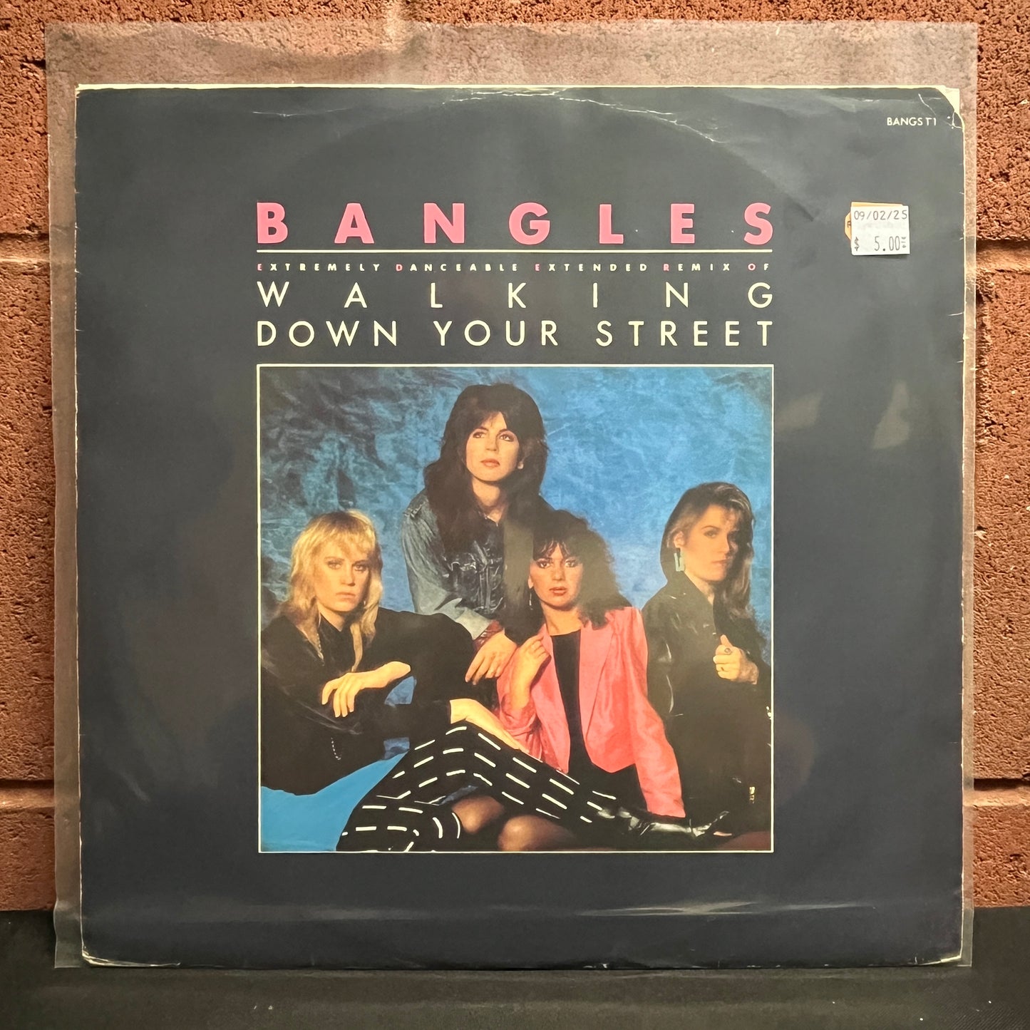 Used Vinyl: Bangles "Walking Down Your Street" 12"