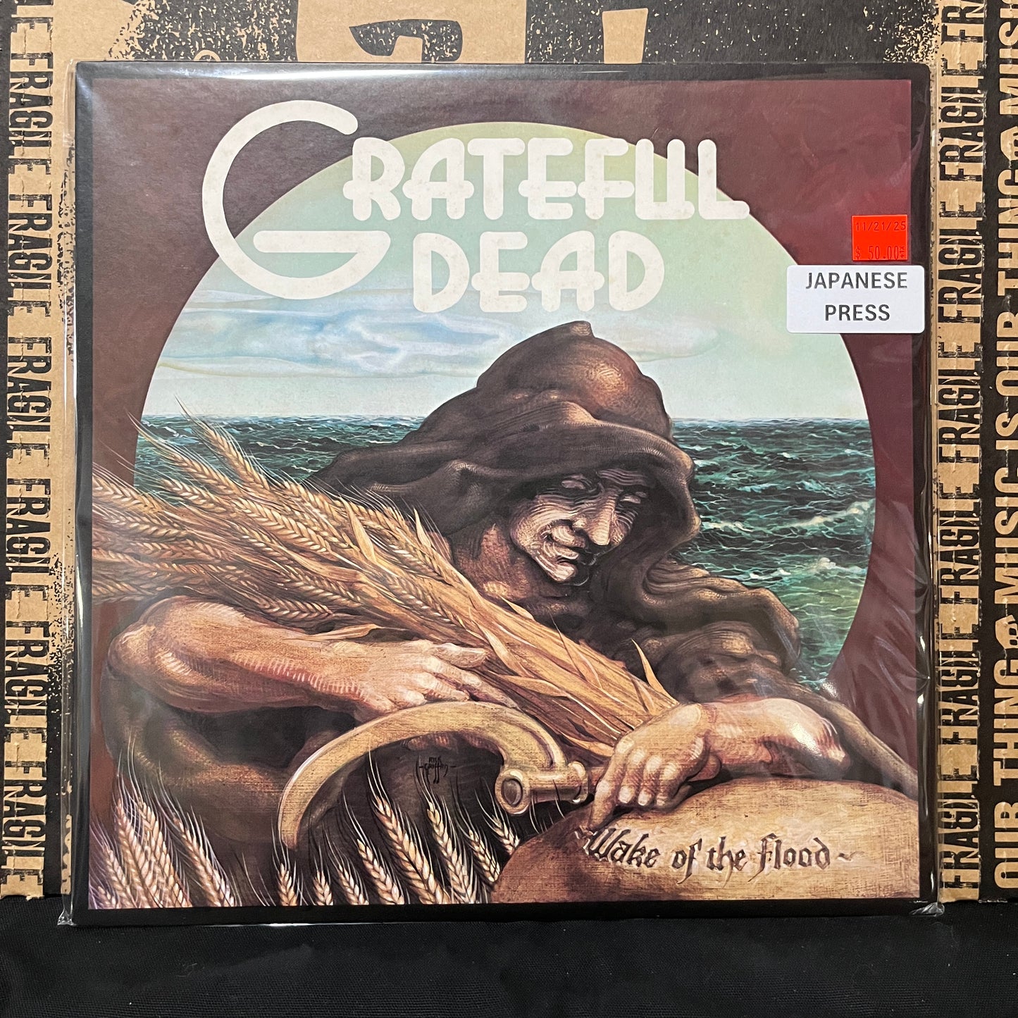 Used Vinyl: Grateful Dead "Wake Of The Flood" LP (1973 Japanese Press)