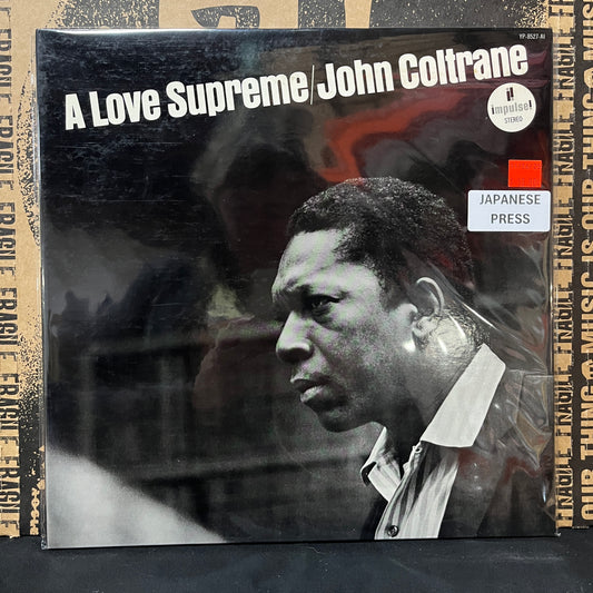 Used Vinyl: John Coltrane "A Love Supreme" LP (1976 Japanese Press)