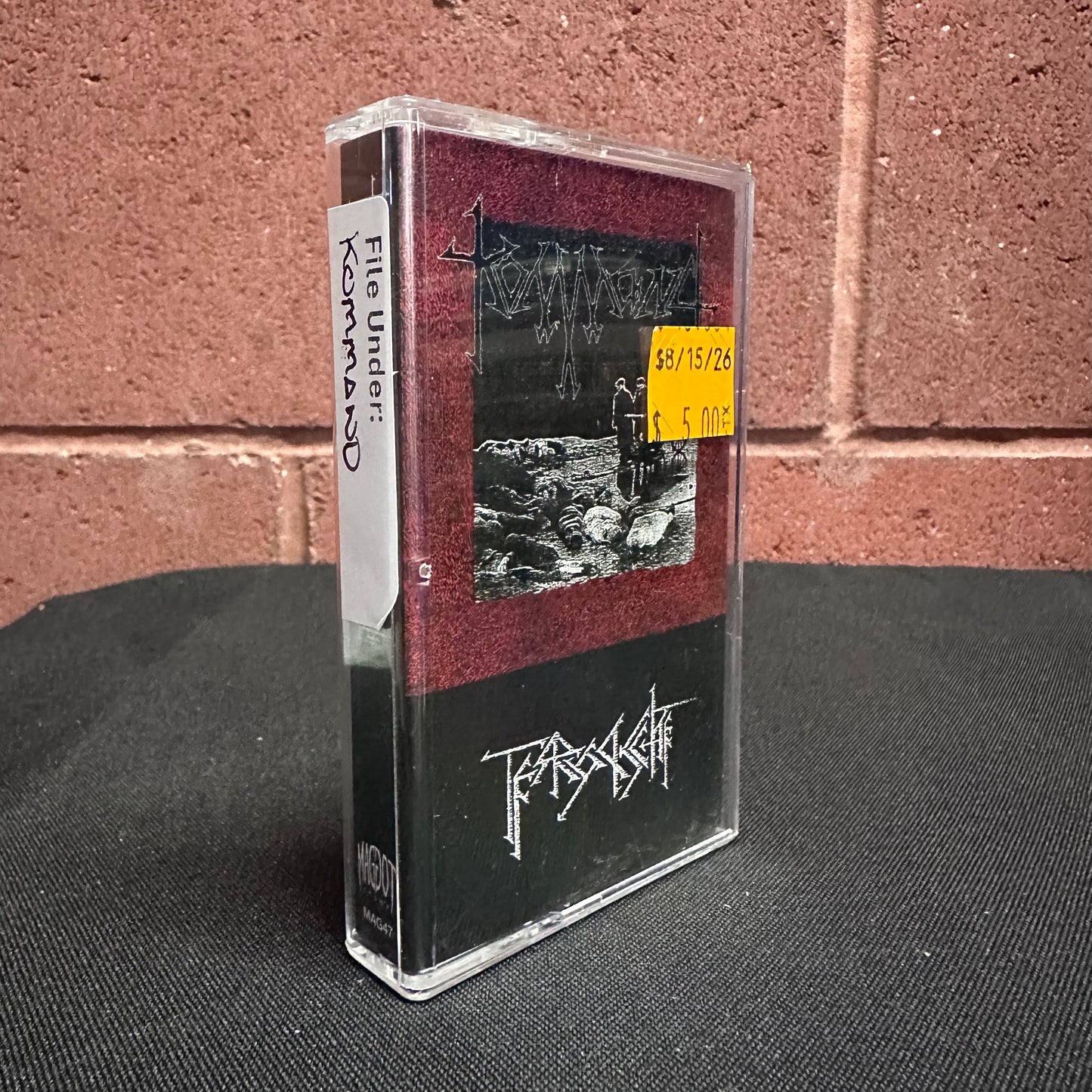 Used Cassette: Kommand "Terrorscape" Tape