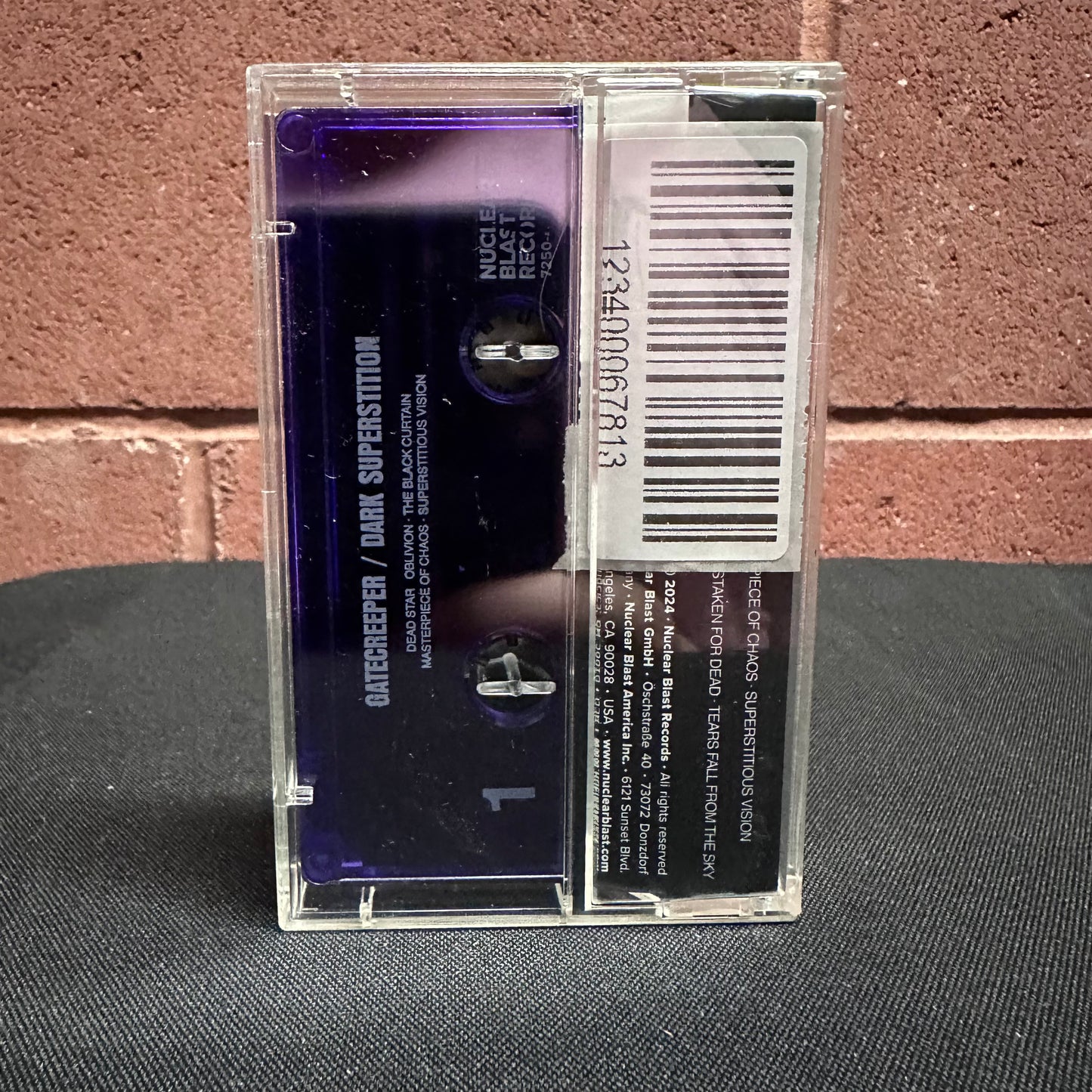 Used Cassette: Gatecreeper "Dark Superstition" Tape