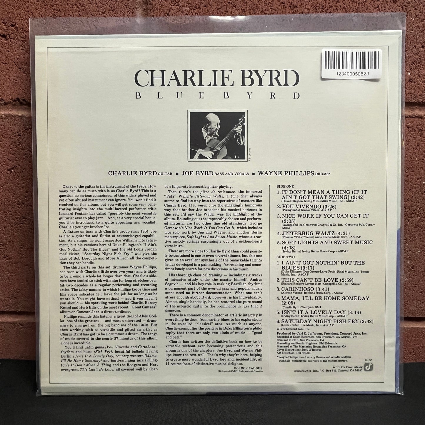Used Vinyl: Charlie Byrd "Bluebyrd" LP