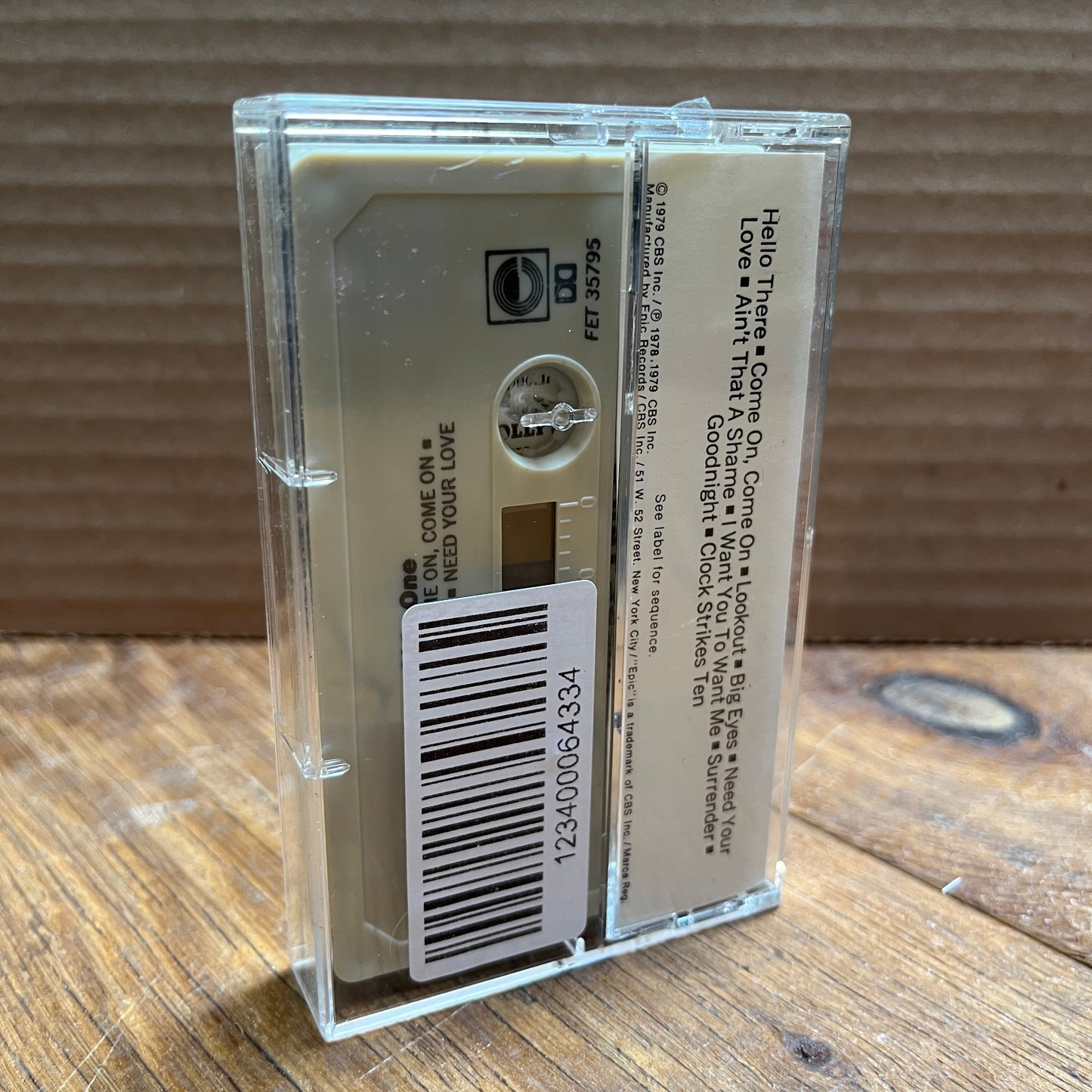 Used Cassette: Cheap Trick "At Budokan" Tape (1979 Press)