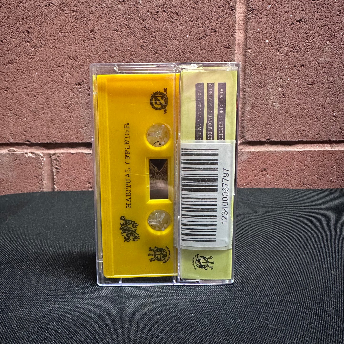 Used Cassette: Spy "Habitual Offender" Tape