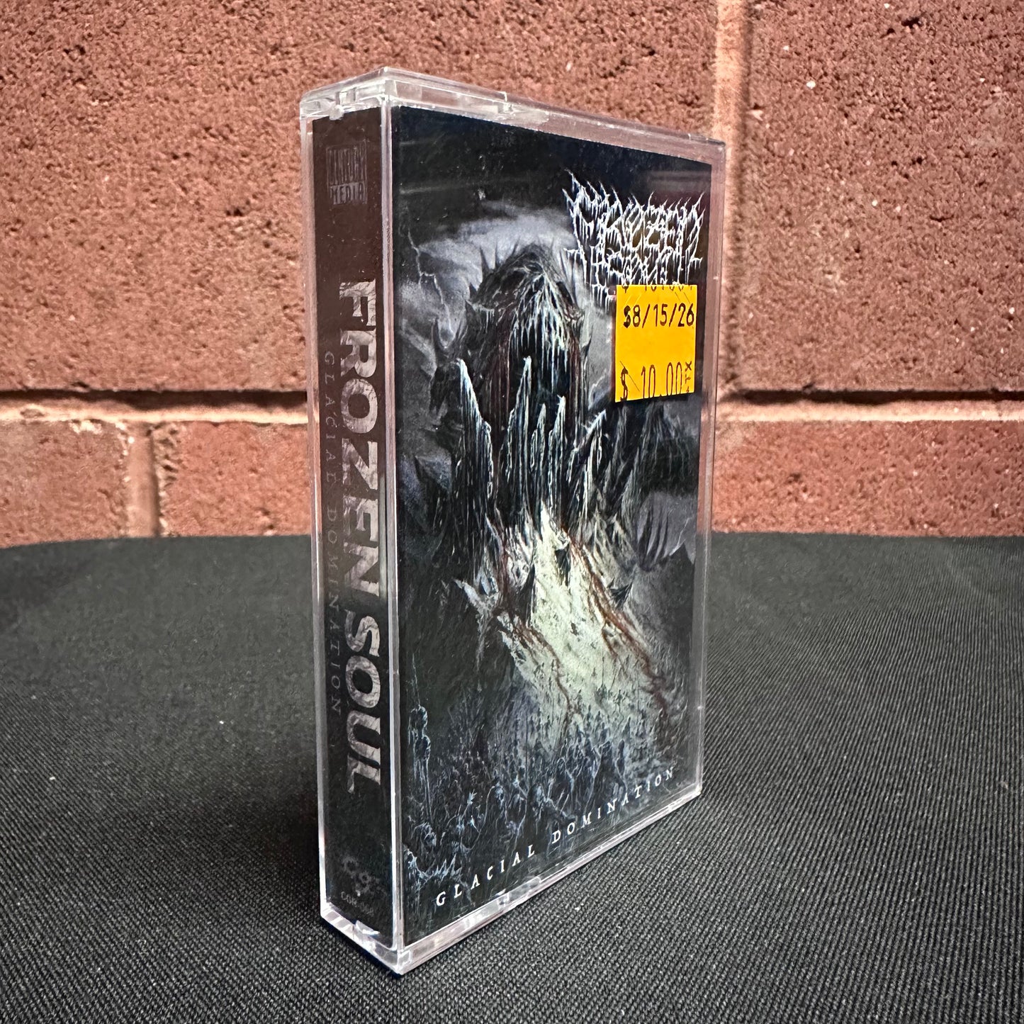 Used Cassette: Frozen Soul "Glacial Domination" Tape