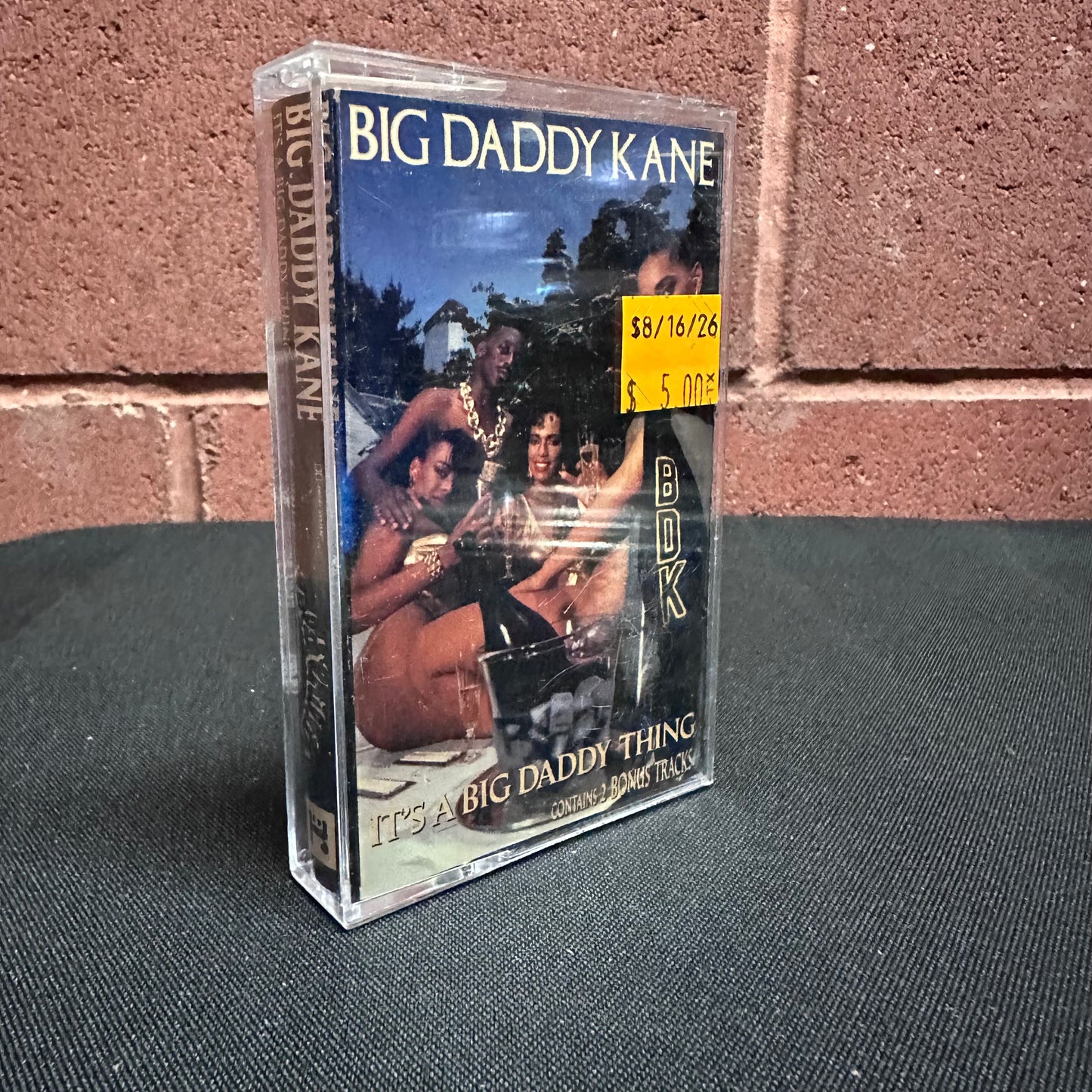 Used Cassette: Big Daddy Kane "It's A Big Daddy Thing" Tape