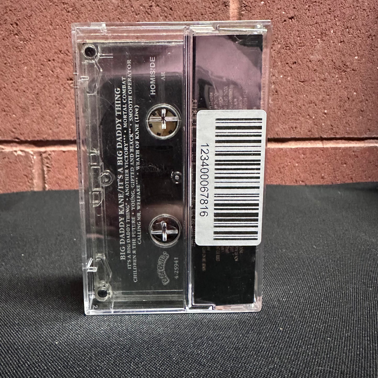 Used Cassette: Big Daddy Kane "It's A Big Daddy Thing" Tape