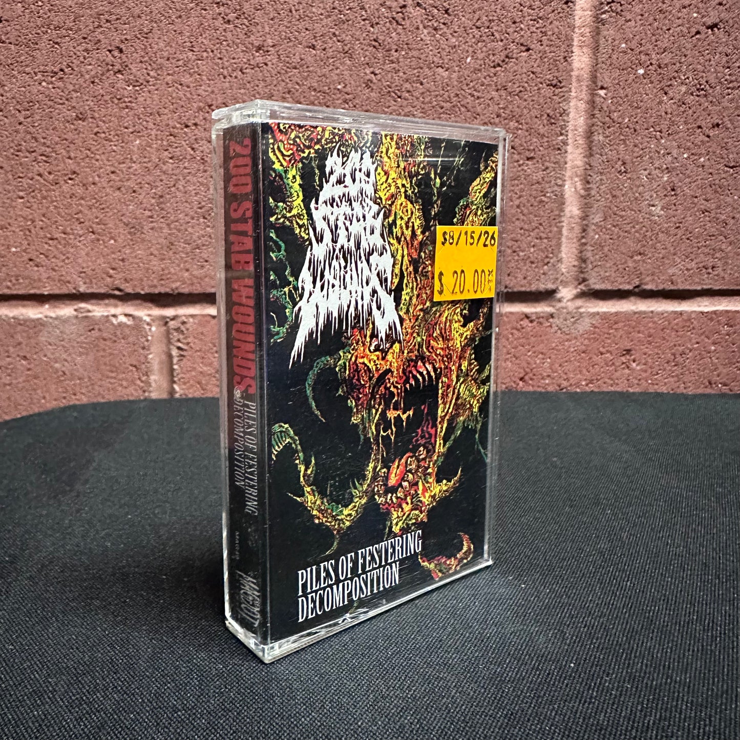 Used Cassette: 200 Stab Wounds "Piles of Festering Decomposition" Tape