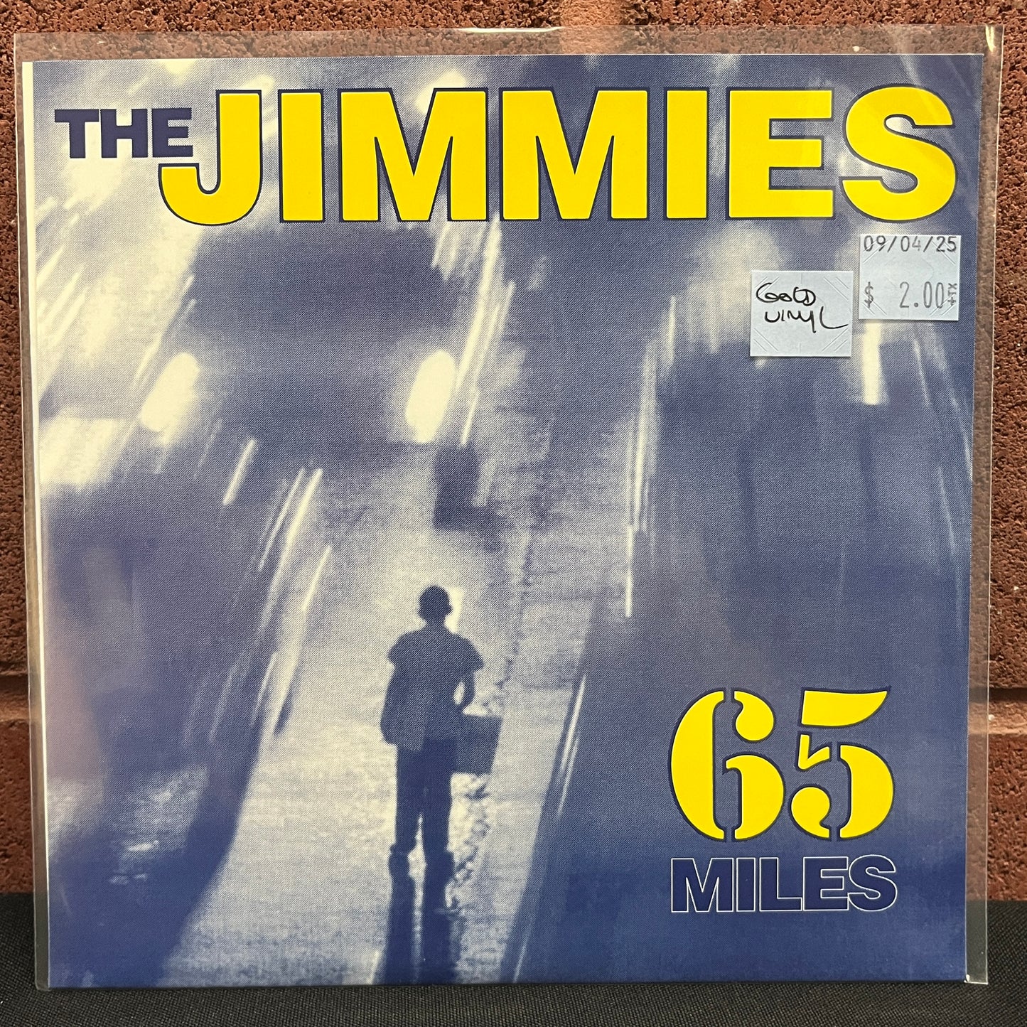 Used Vinyl: The Jimmies "65 Miles" 7" (Gold Vinyl)