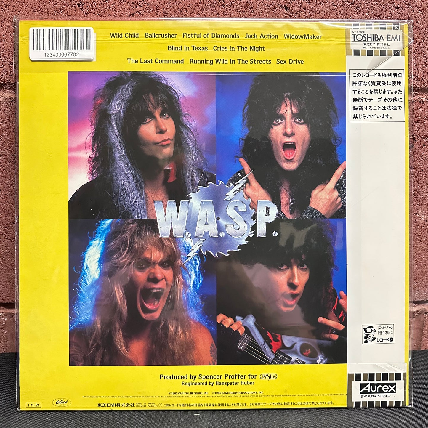 Used Vinyl: W.A.S.P. "The Last Command" LP (Japanese Press)