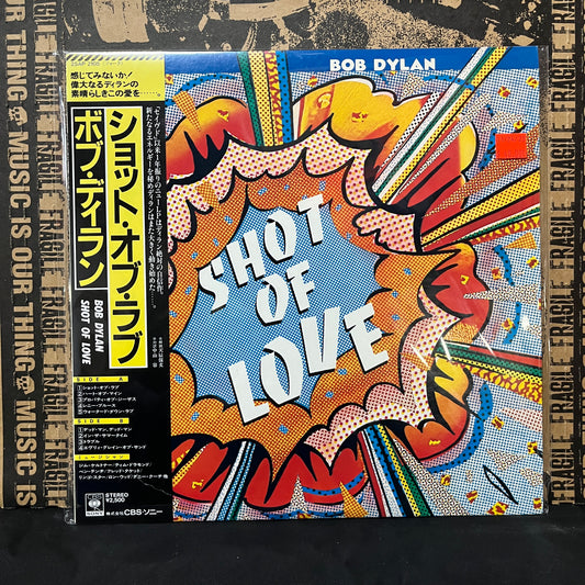Used Vinyl: Bob Dylan "Shot Of Love" LP (1981 Japanese Press)