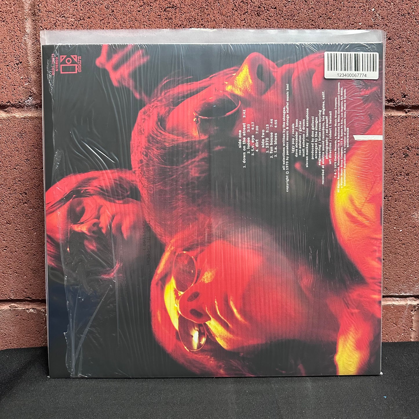 Used Vinyl: The Stooges "Fun House" LP (2022 Press - Red & Black Split Vinyl)