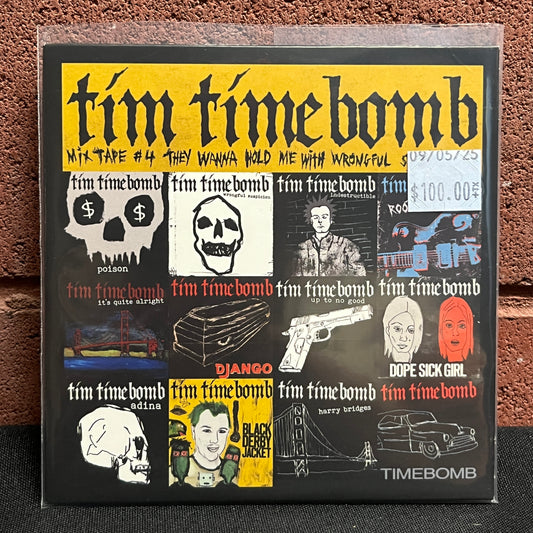 Used CD: Tim Timebomb "Mix Tape #4 - They Wanna Kill Me With Wrongful Suspicion" CD (Copy)