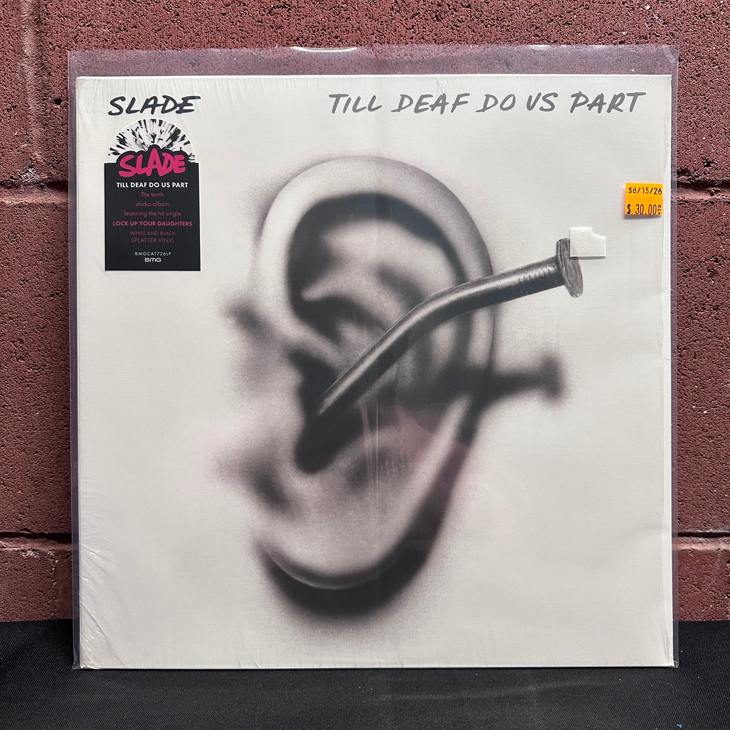 Used Vinyl: Slade "Till Deaf Do Us Part" LP (2024 Press - Black & White Splatter Vinyl)