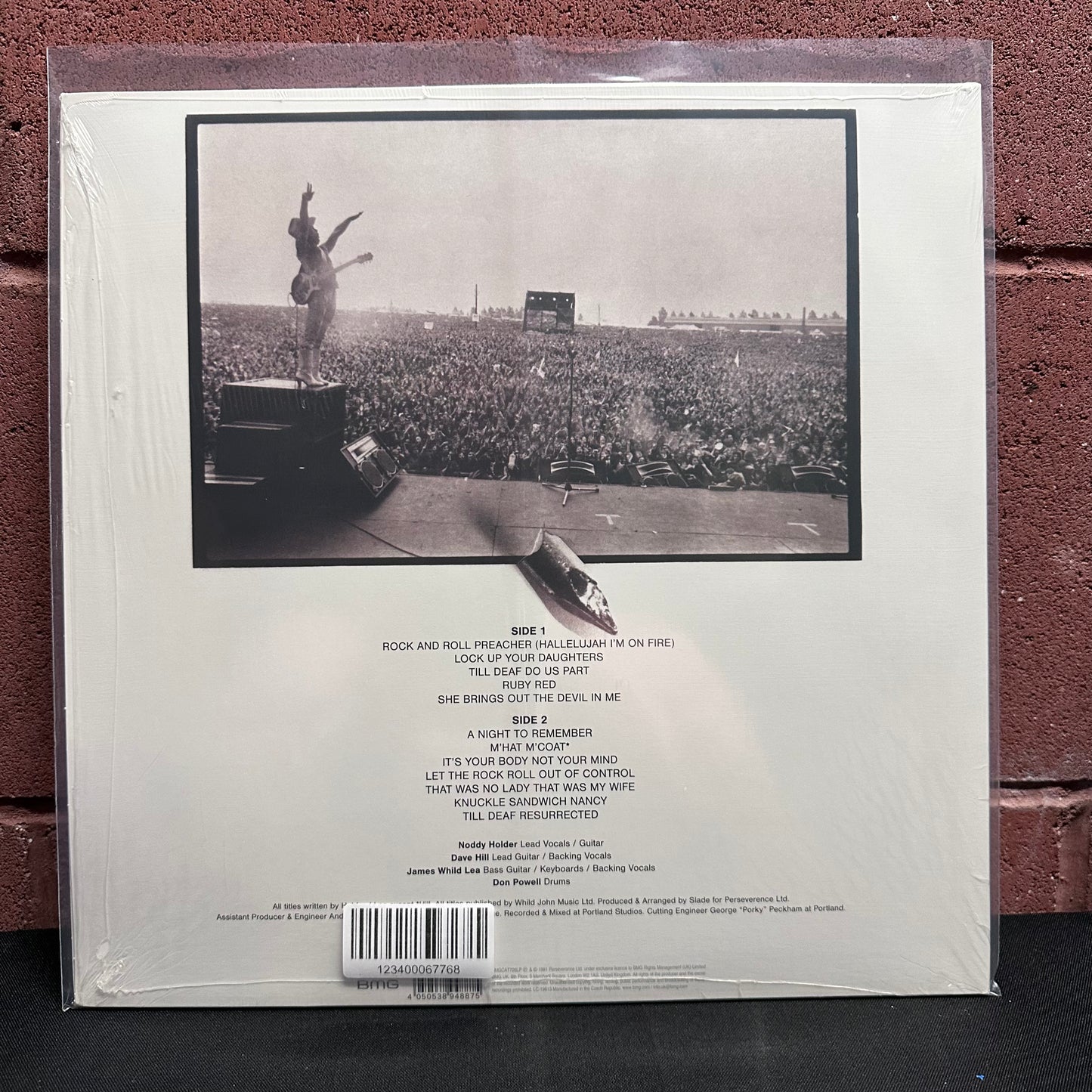 Used Vinyl: Slade "Till Deaf Do Us Part" LP (2024 Press - Black & White Splatter Vinyl)