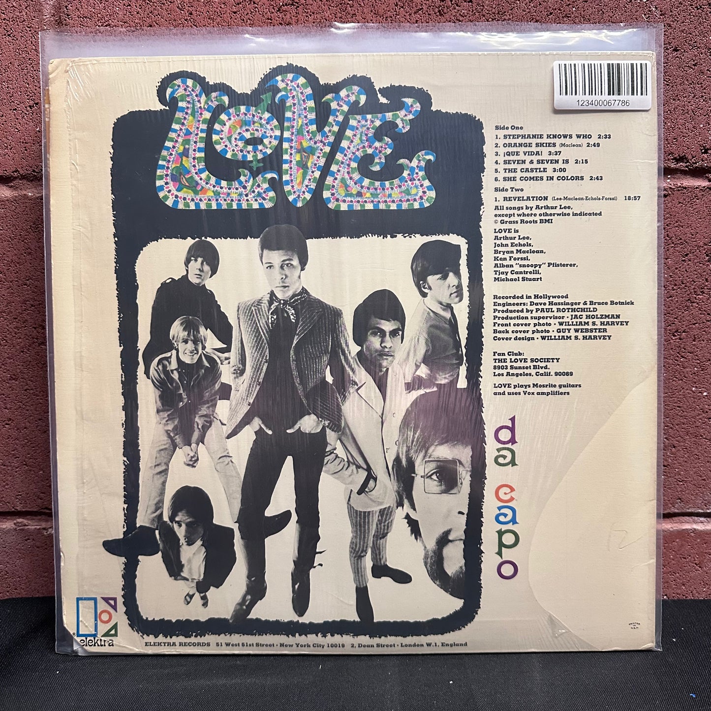 Used Vinyl: Love "De Capo" LP (1966 Press)