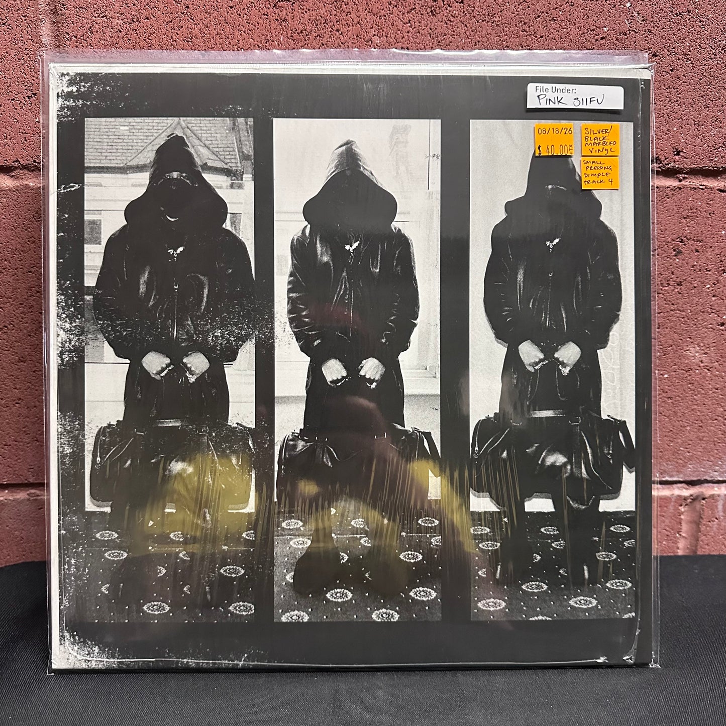 Used Vinyl: Pink Siifu "Black'!Antique" 2xLP (Silver and Black Marbled vinyl)