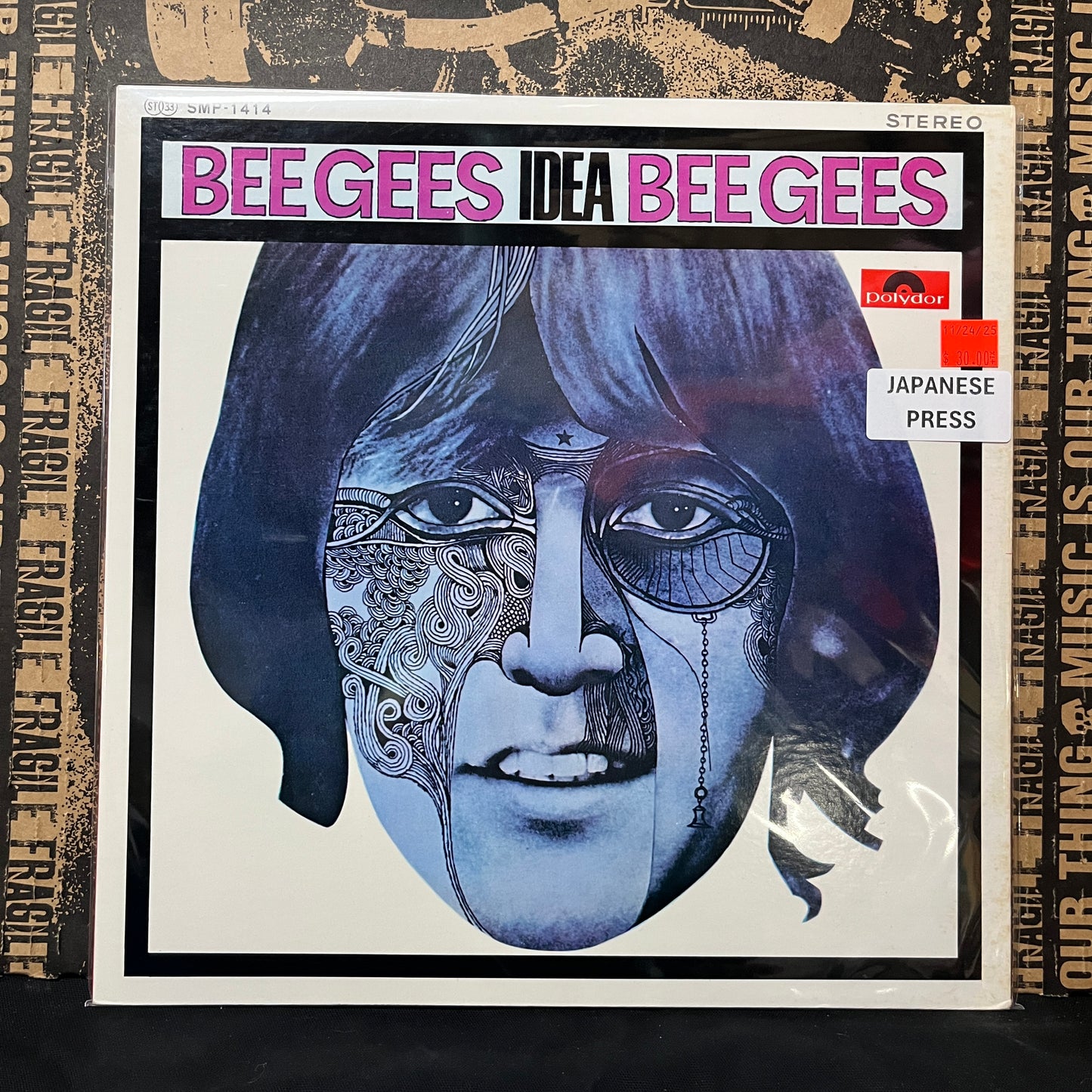 Used Vinyl: Bee Gees "Idea" LP (1969 Japanese Press)