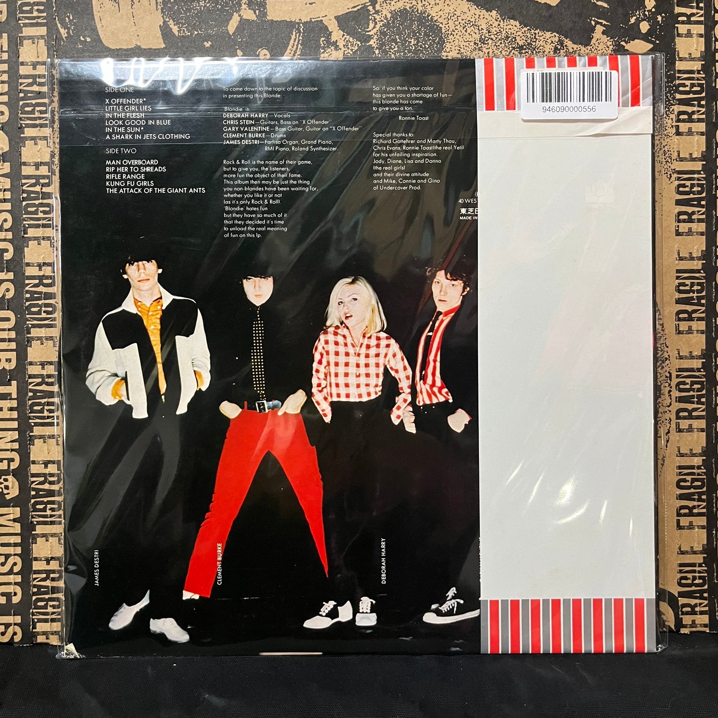 Used Vinyl: Blondie "S/T" LP (First Japanese Press on Private Stock)