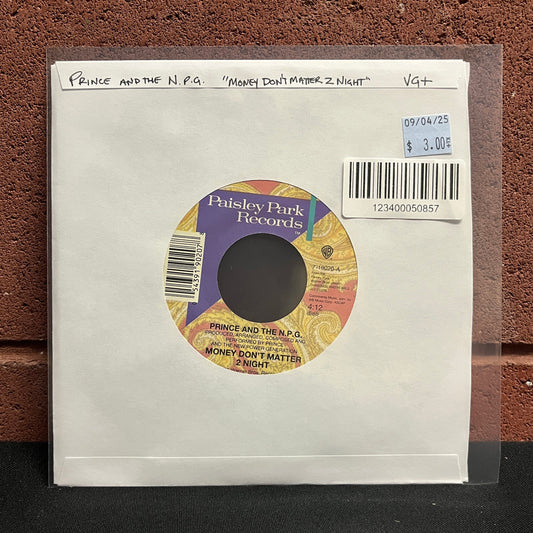 Used Vinyl: Prince And The N.P.G. "Money Don't Matter 2 Night" 7"