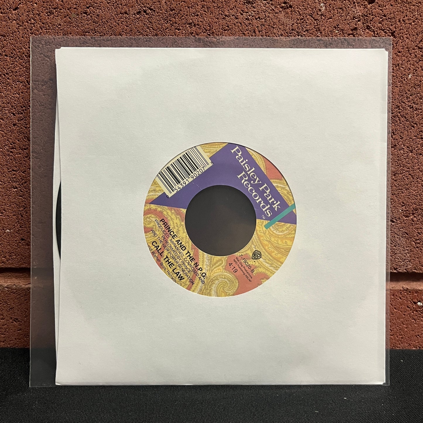 Used Vinyl: Prince And The N.P.G. "Money Don't Matter 2 Night" 7"