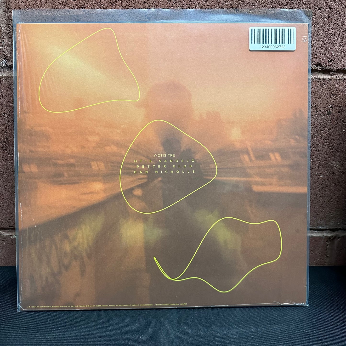 Used Vinyl: Otis Sandsjo, Petter Eldh, Dan Nicholls "Y-Otis Tre" LP (Orange vinyl)