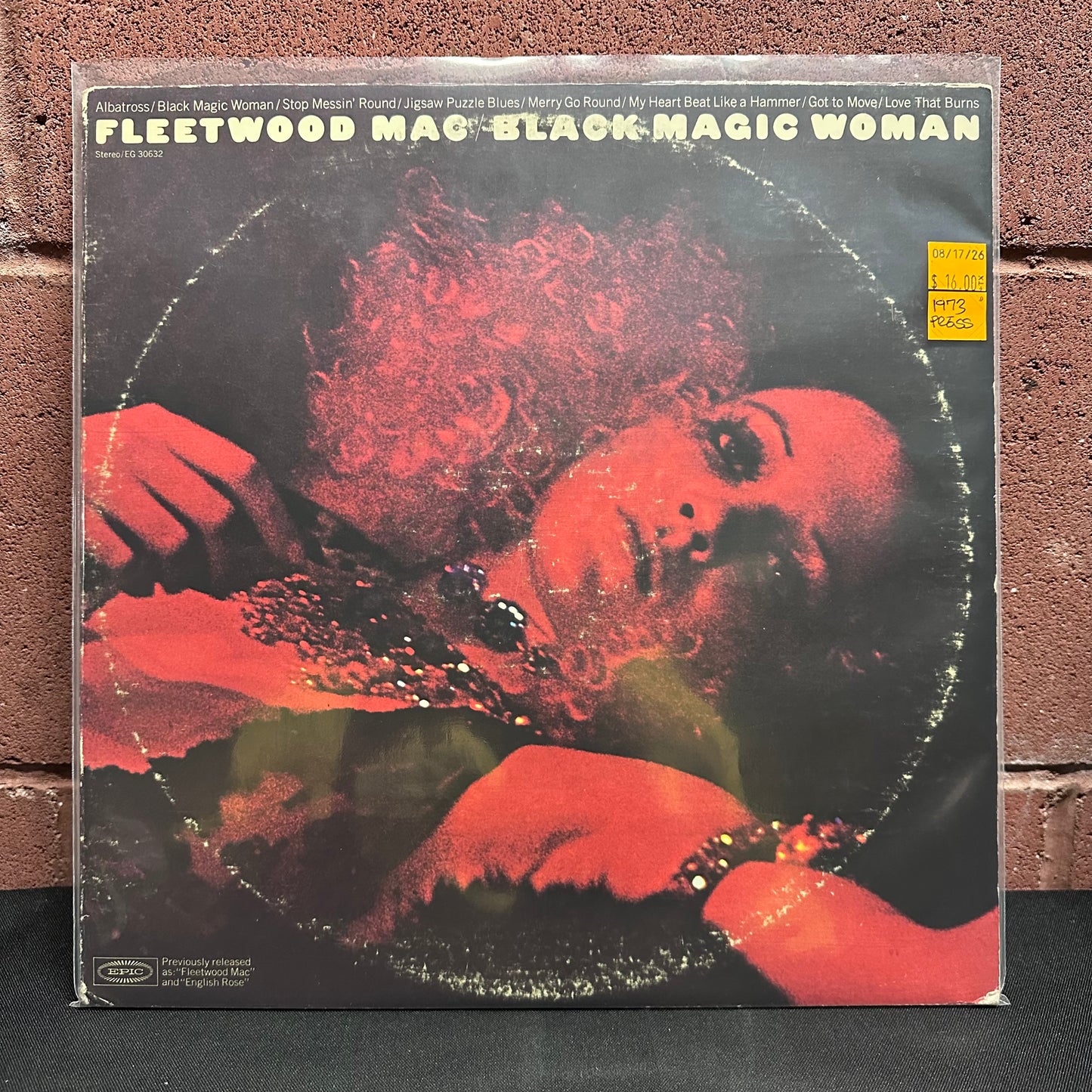 Used Vinyl: Fleetwood Mac "Black Magic Woman" 2xLP (1973 Press)