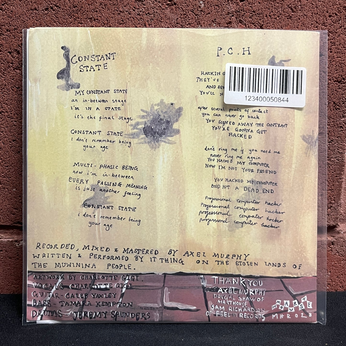 Used Vinyl: It Thing "Constant State / P.C.H." 7"