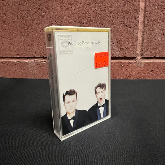 Used Cassette: Pet Shop Boys "Actually" Tape (Malaysian Press)