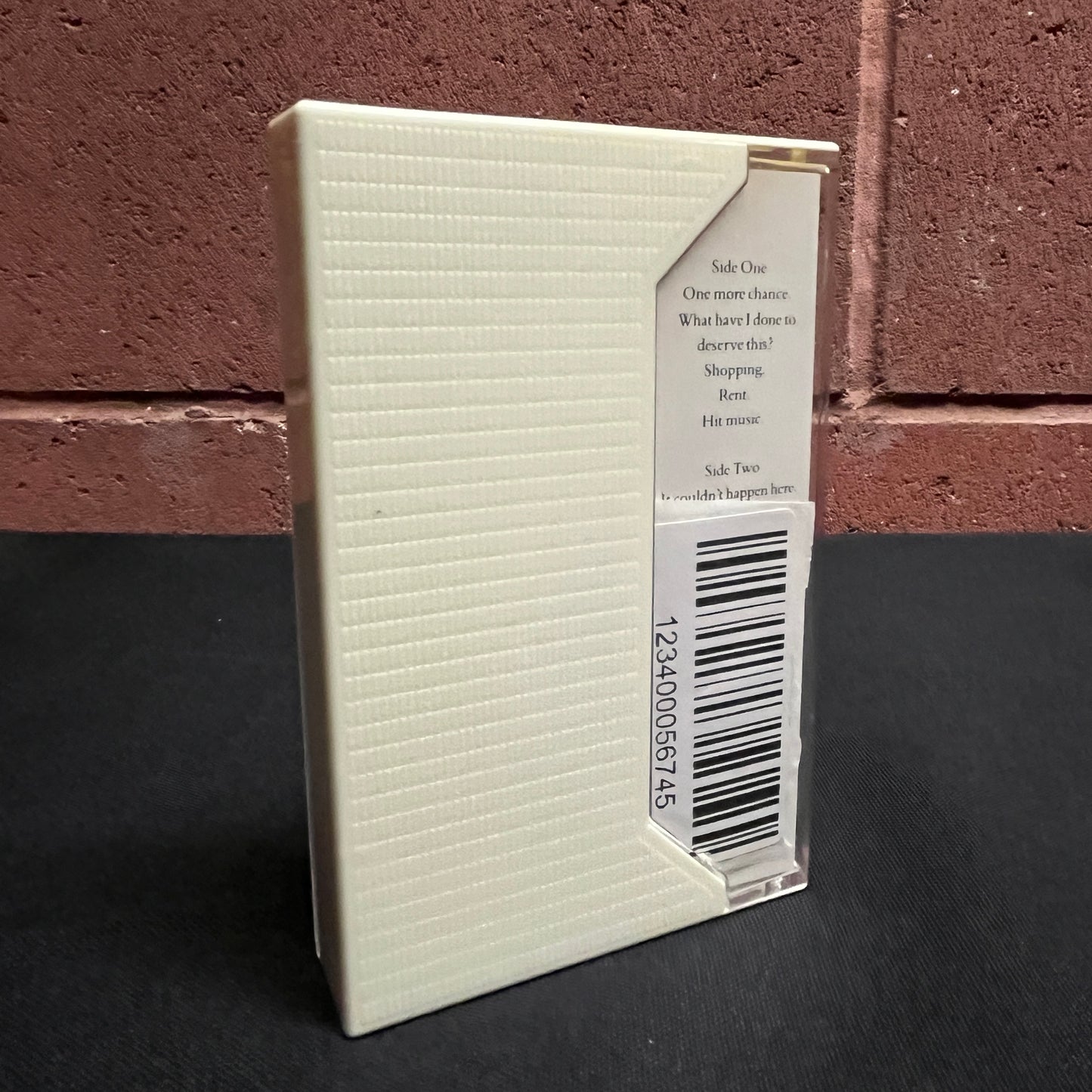 Used Cassette: Pet Shop Boys "Actually" Tape (Malaysian Press)