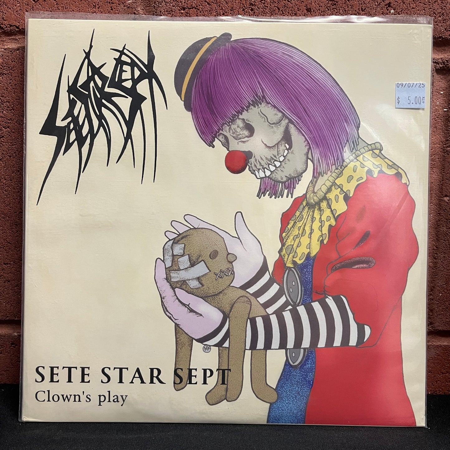 Used Vinyl: Sete Star Sept / Noise "Clown's Play / Globalização" 10"
