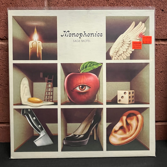 Used Vinyl: Monophonics "Sage Motel" LP (Orange w/Black Swirl Vinyl)