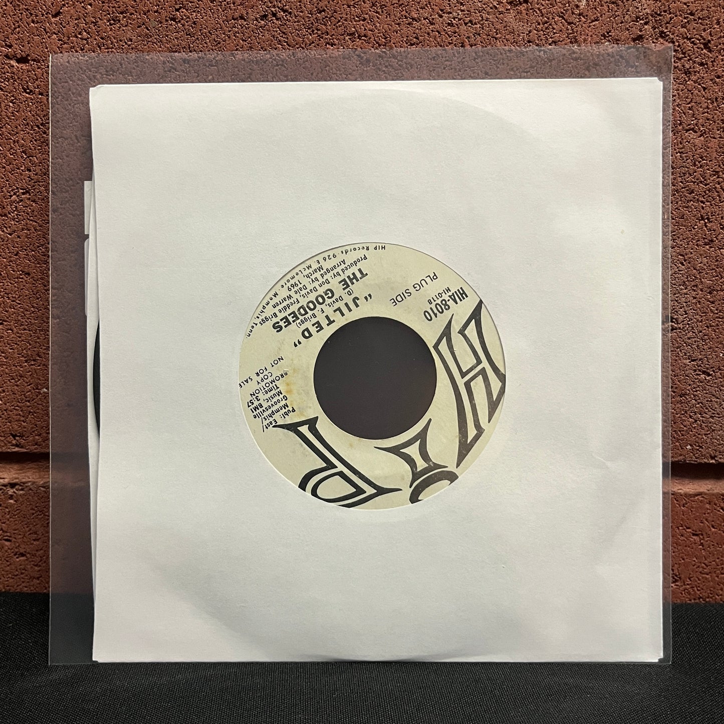 Used Vinyl: The Goodees "Jilted" 7" (Promo)