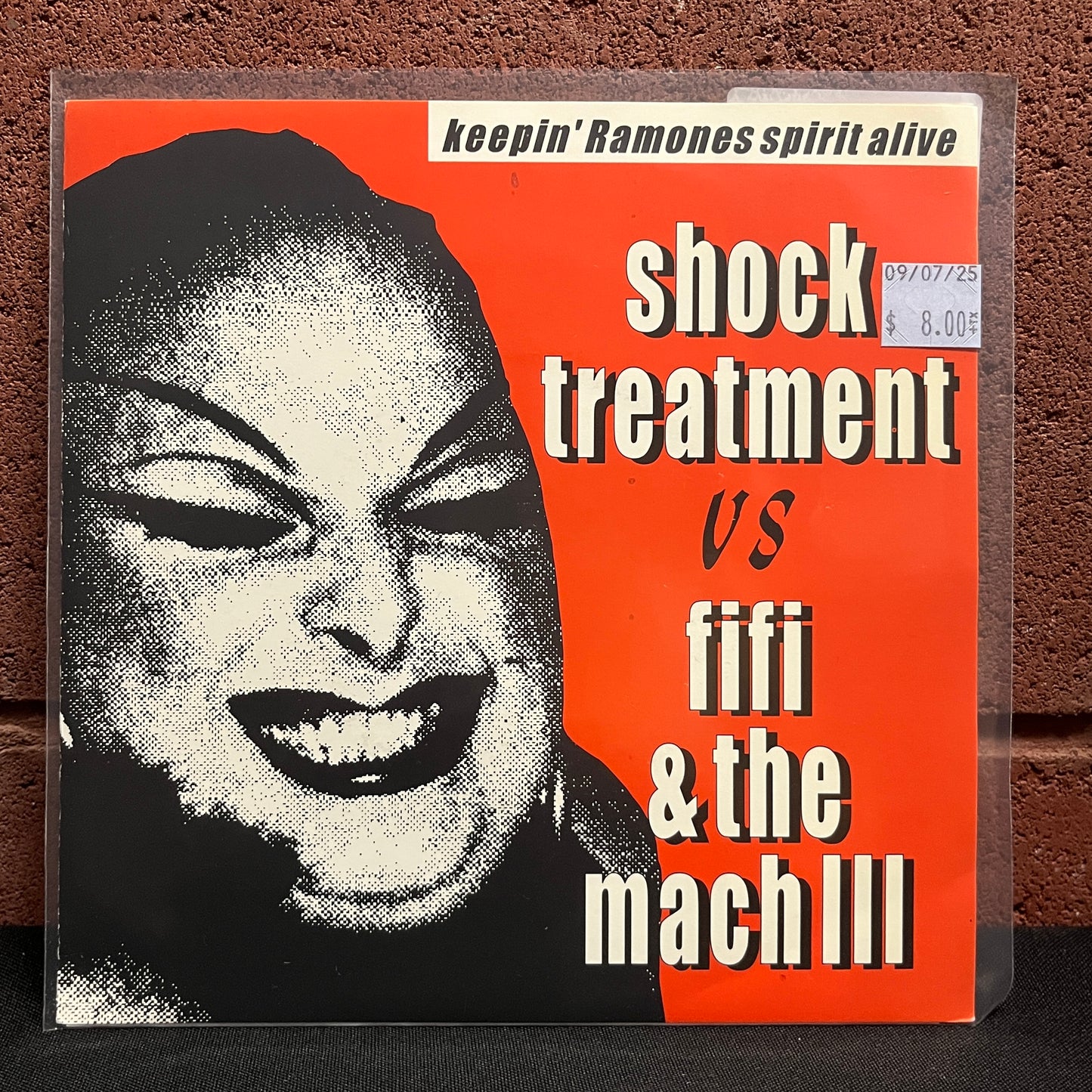 Used Vinyl: Shock Treatment / Fifi & The Mach III "Keepin' Ramones Spirit Alive" 7"