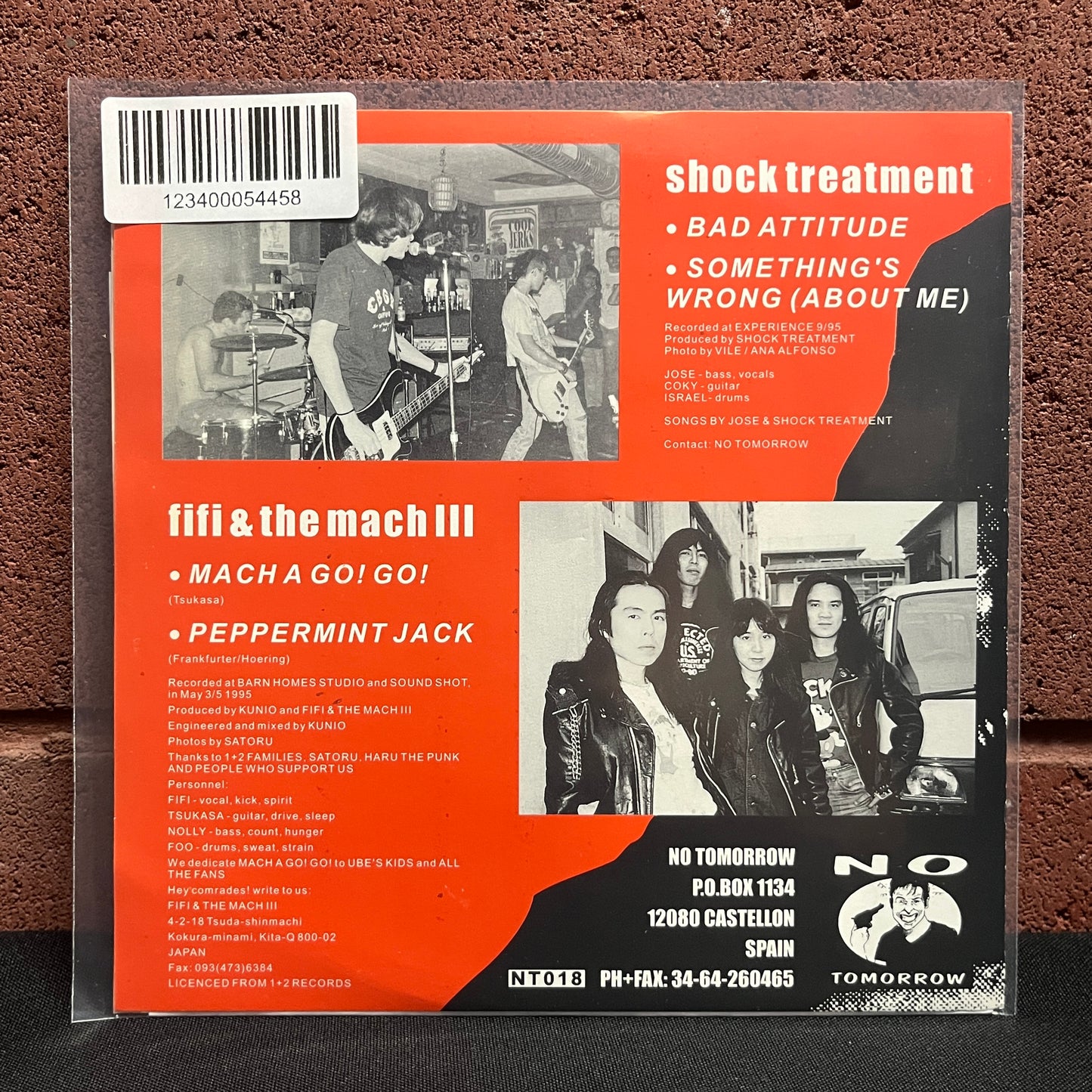 Used Vinyl: Shock Treatment / Fifi & The Mach III "Keepin' Ramones Spirit Alive" 7"