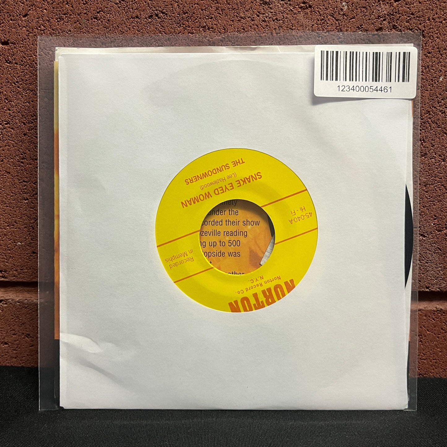 Used Vinyl: The Sundowners "Snake Eyed Woman" 7"