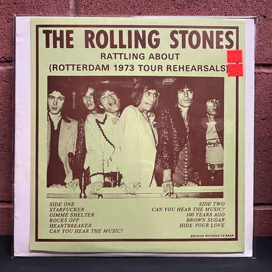 Used Vinyl: The Rolling Stones "Rattling About (Rotterdam 1973 Tour Rehearsals)" LP (Archive Records Press)