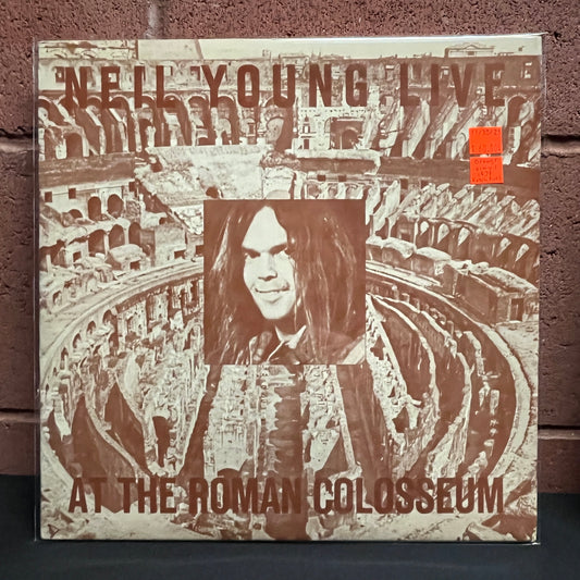 Used Vinyl: Neil Young "At The Roman Colosseum" LP (Orange Vinyl 1976 Dutch Press)