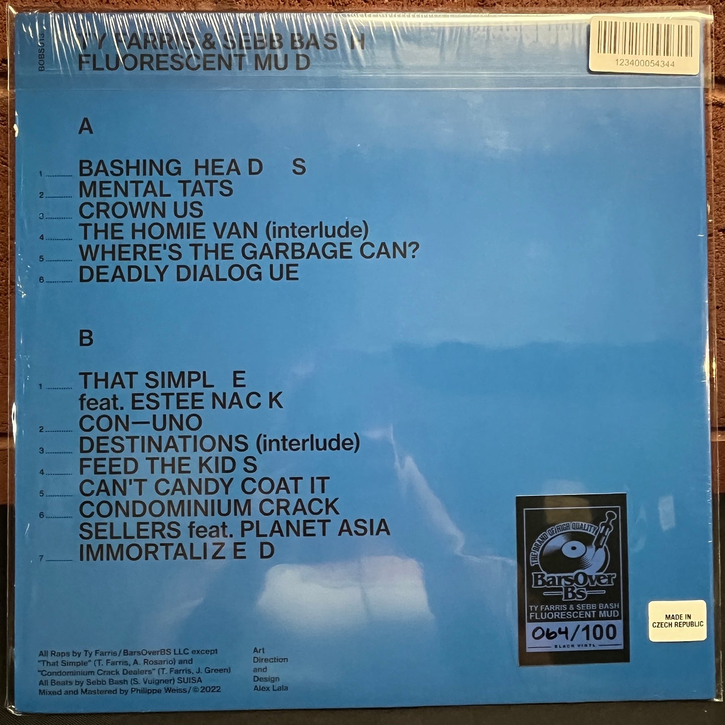 Used Vinyl: Ty Farris & Sebb Bash "Fluorescent Mud" LP