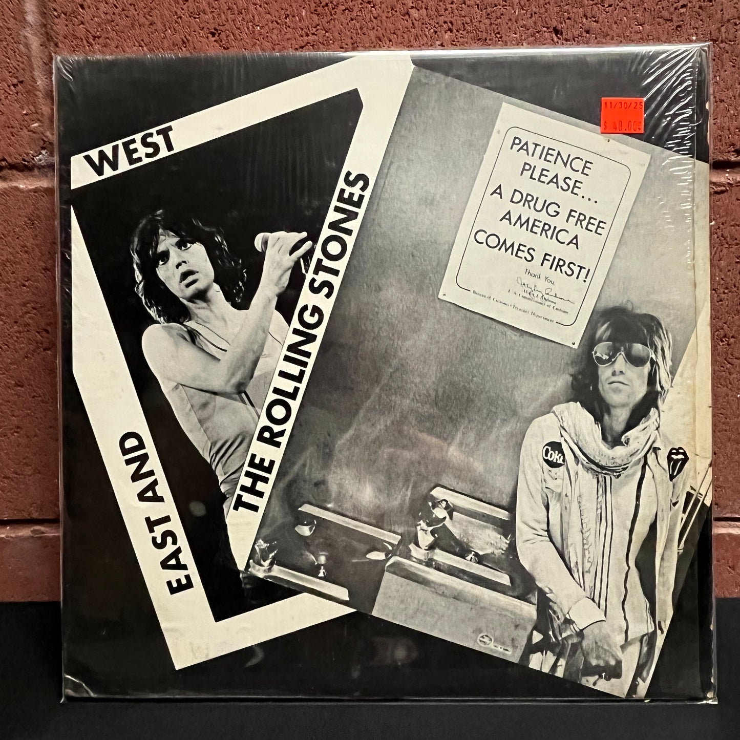 Used Vinyl: The Rolling Stones "East And West" LP (1979 US Press In Shrink)