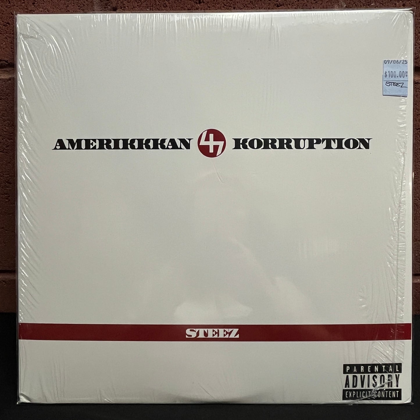 Used Vinyl: Steez "Amerikkkan Korruption" 2xLP