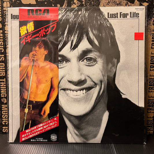 Used Vinyl: Iggy Pop "Lust For Life" LP (Japanese Press)